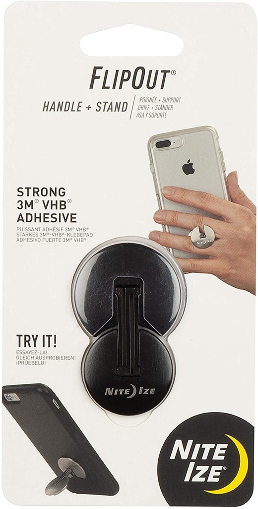 [03138] Nite Ize FlipOut® Handle + Stand - Black FLO2-01-R7