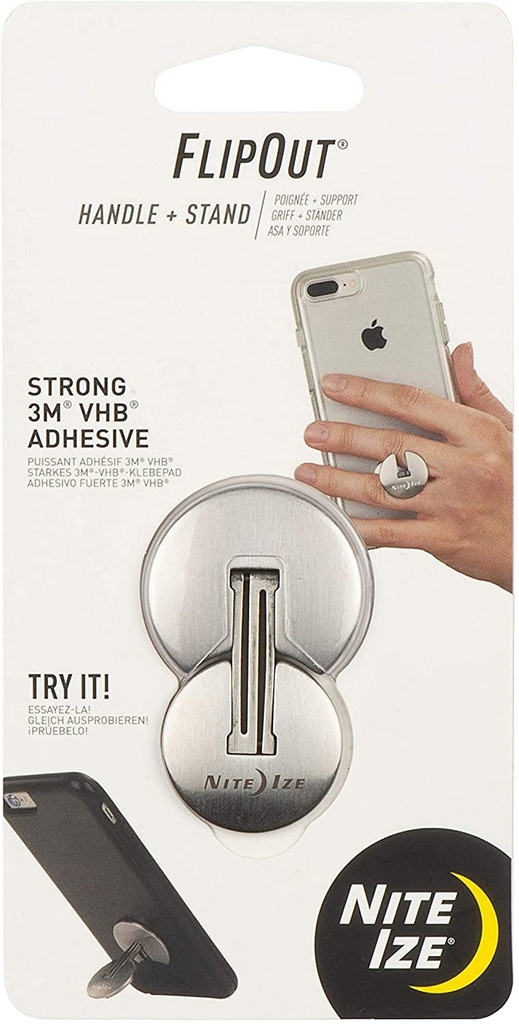 [03141] Nite Ize FlipOut® Handle + Stand - Stainless FLO2-11-R7