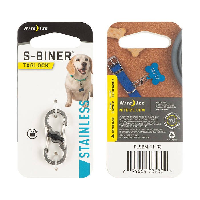 [03155] Nite Ize Pet S-Biner Microlock SS PLSBM-11-R3