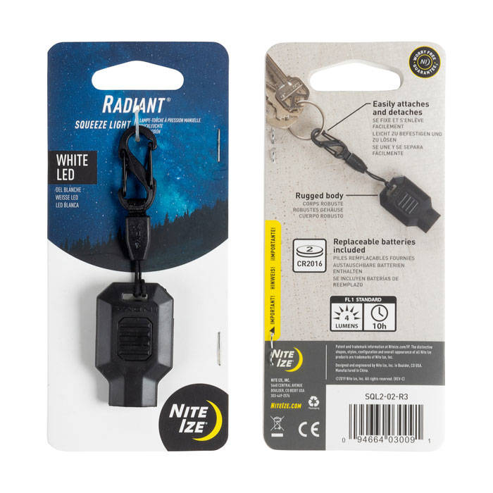 [03162] Nite Ize SQL2-02-R3 Squeeze Light II - White LED SQL2-02-R3