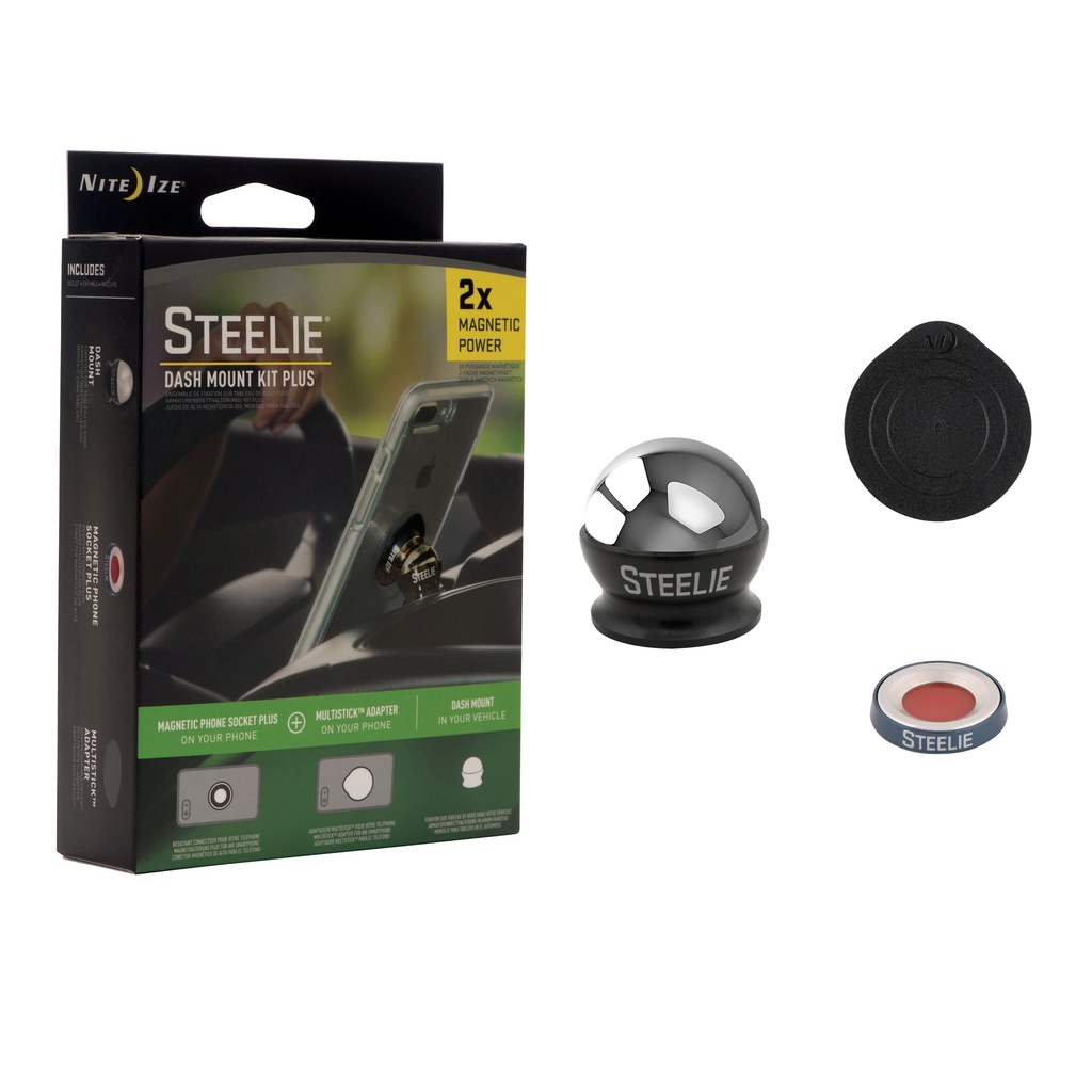 [03167] Nite Ize Steelie® Dash Mount Kit Plus STCKP-01-R8
