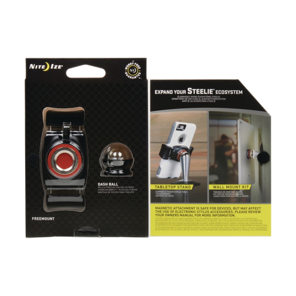 [03168] Nite Ize Steelie® FreeMount™ Car Mount Kit STFD-01-R8