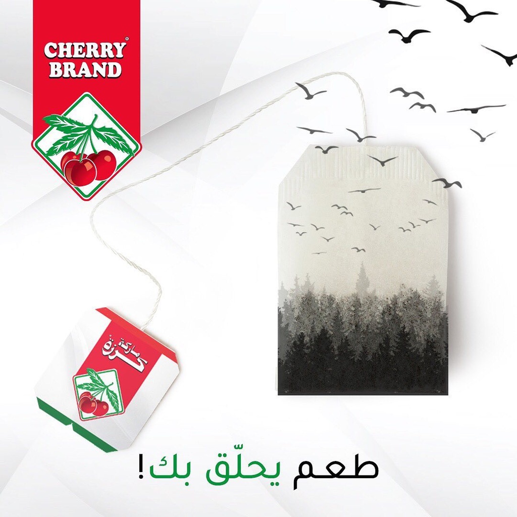 [02996] شاي ماركة كرزة علاق 100*2 جرام