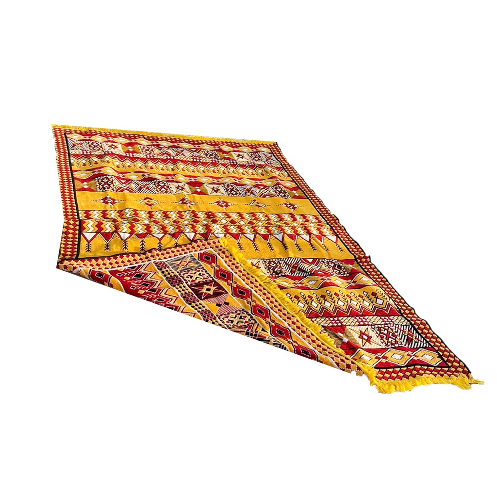 [03568] زولية مصري 3*2 عسيري اصفر DQAY025