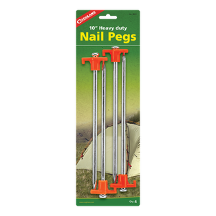 10 inch Nail Pegs- pkg of 4