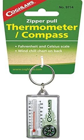 [02452] Zipper Pull Therm/ Compass