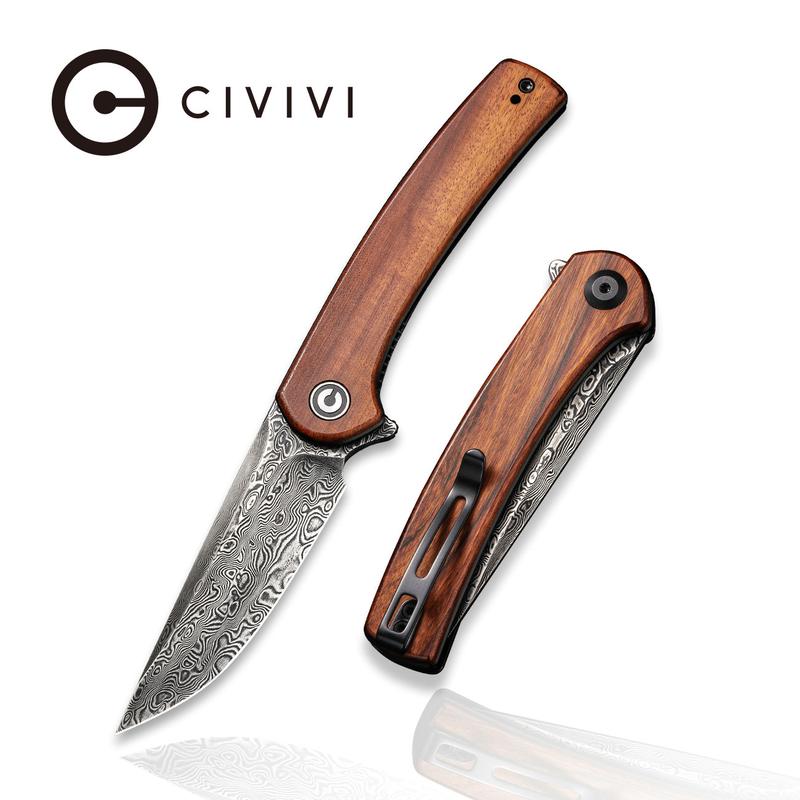 [02985] CIVIVI Mini Asticus Linerlock Wood #C19026B-DS2