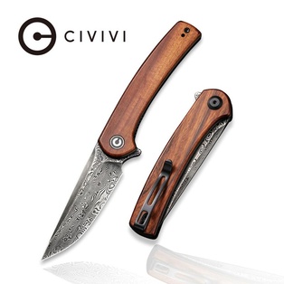 CIVIVI Mini Asticus Linerlock Wood #C19026B-DS2