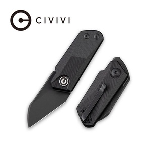 CIVIVI Ki-V Slip Joint Knife black G10 Handle #C2108B