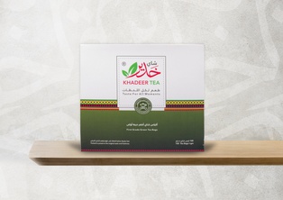 KHADEER GREEN TEA BAGS 100*1.5gm