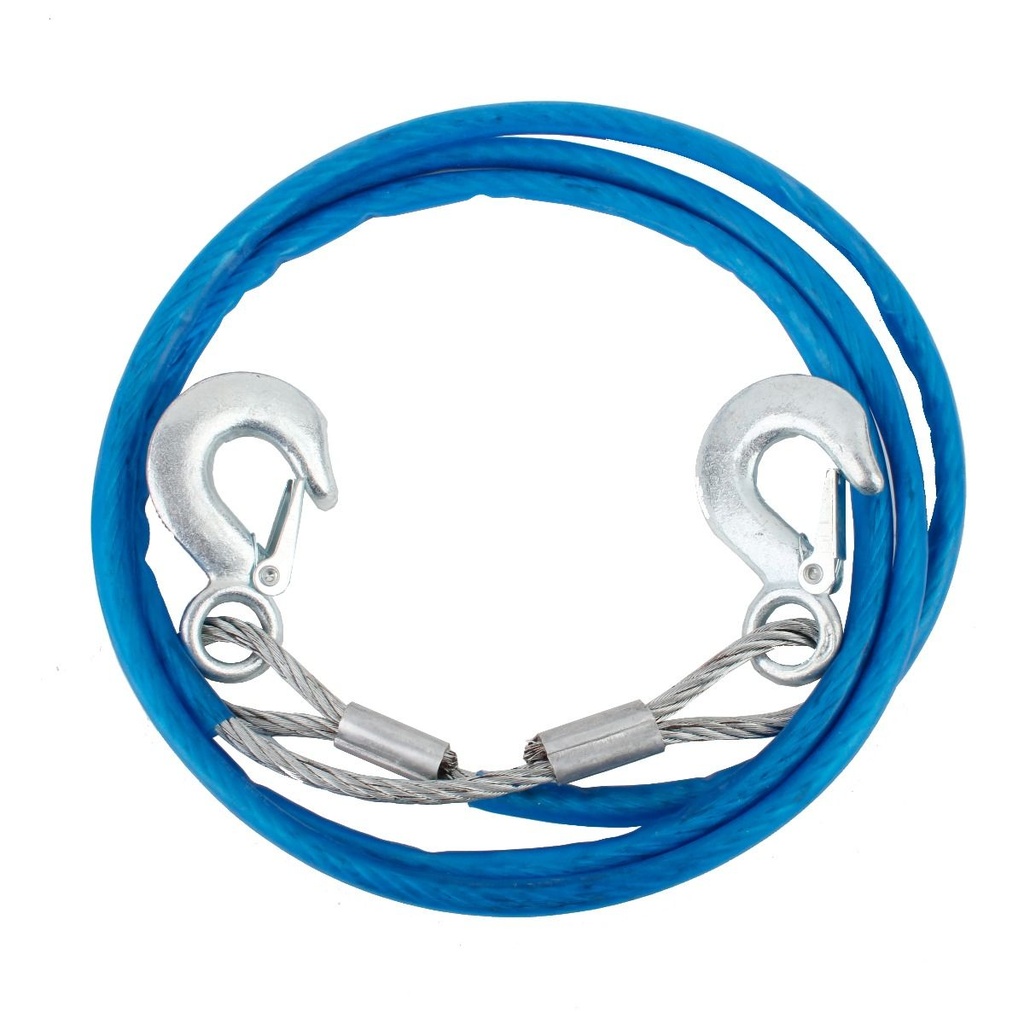[02802] TOW ROPE STEEL 2.5M 10MILLIMETER - ABO JAMAL