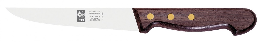 [01534] ICEL Butcher Knife/ wood handle 18cm