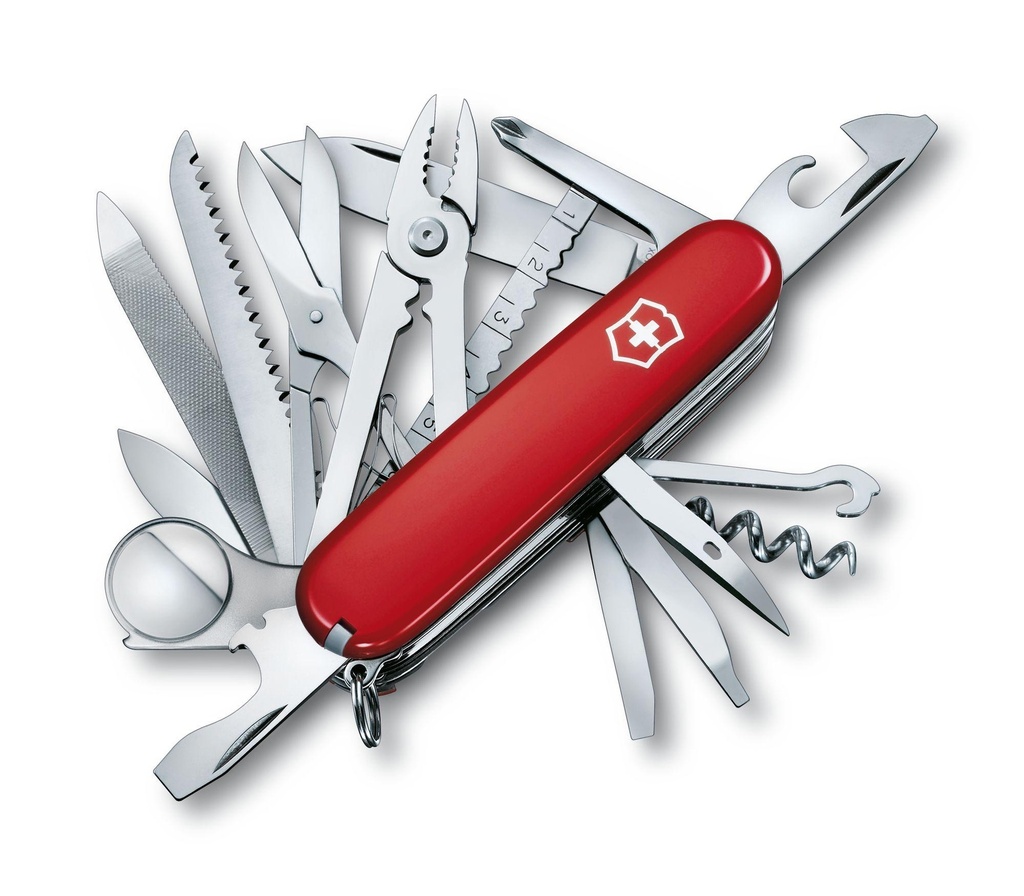 [00022] Swiss Champ Medium Pocket Knife with 33 Functions VICTORINOX