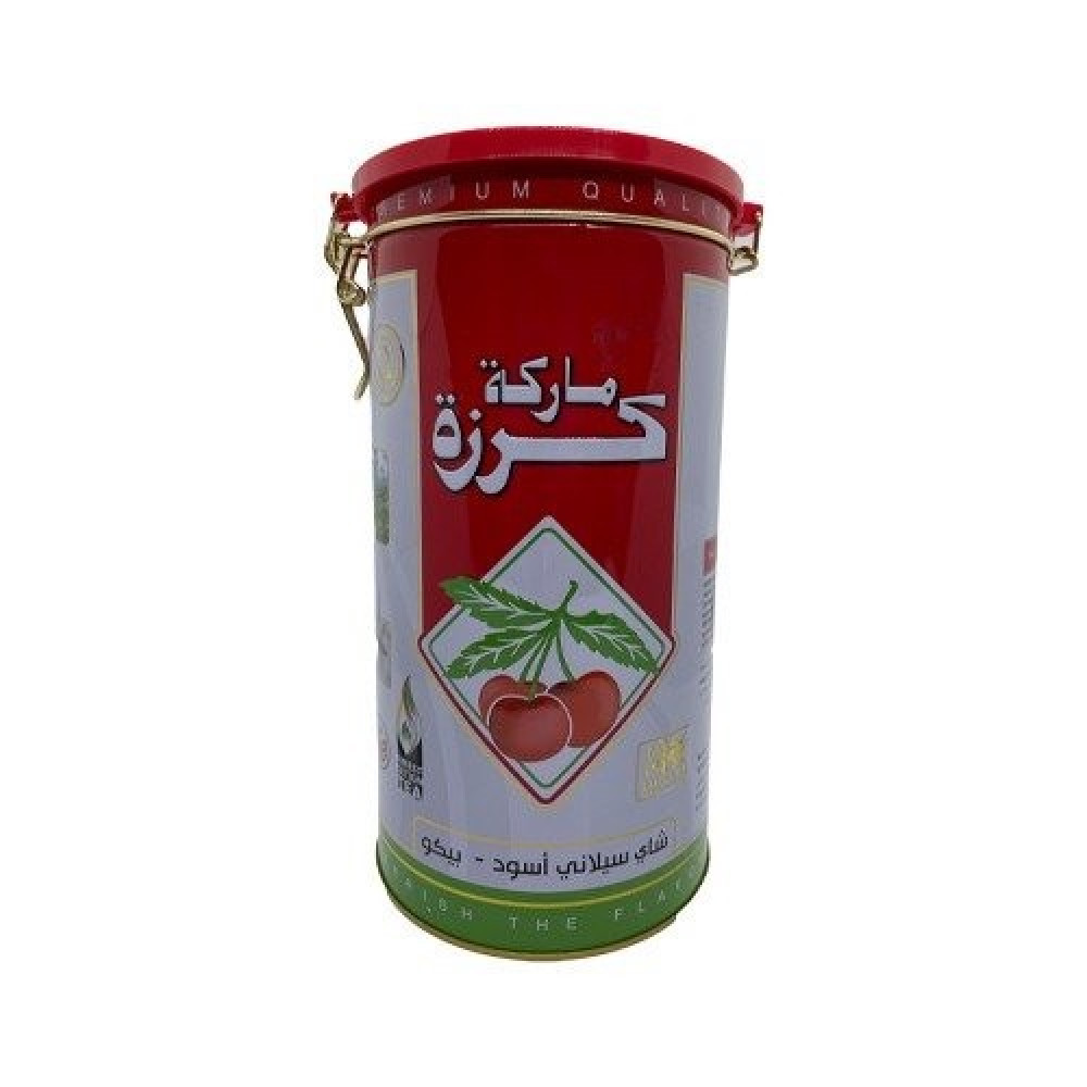[03872] شاي ماركة كرزة علبة معدنية 450 جرام