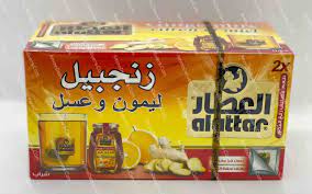 العطار زنجبيل و ليمون عسل 24*1