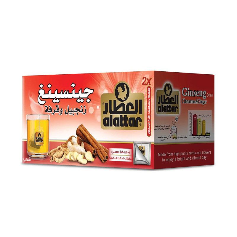 [03920] العطار جينسينغ قرفة وزنجبيل 24*1