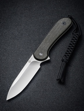 CIVIVI Fixed Blade Elementum Knife Micarta Handle #C2105B