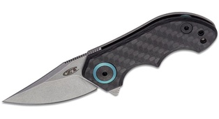 ZT Folding Knife With CF & Titanium Handle CPM-20CV #ZT0022