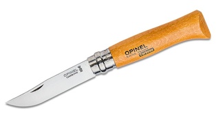 OPINEL BLISTER N0 8 BEECH Carbon Steel #OP113080