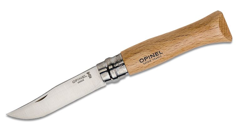 [04266] OPINEL BLISTER N0 9 BEECH STAINLESS STEEL #OP001083