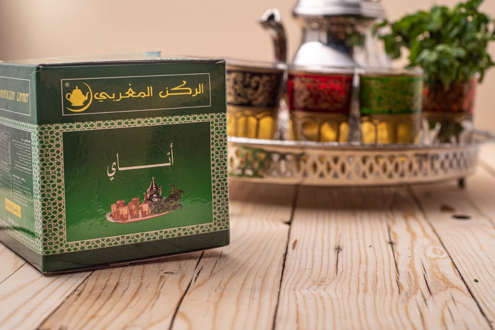 [04518] شاى الركن المغربي علبة كرتونية 250 جرام