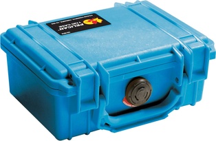 PELICAN PROTECTOR CASE WITH FOAM BLUE #1120