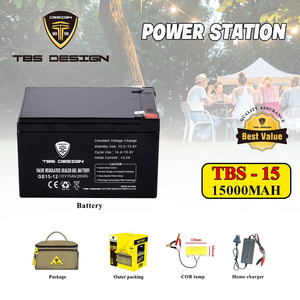 [05037] بطارية 15 أمبير Toby's #TBS-15A