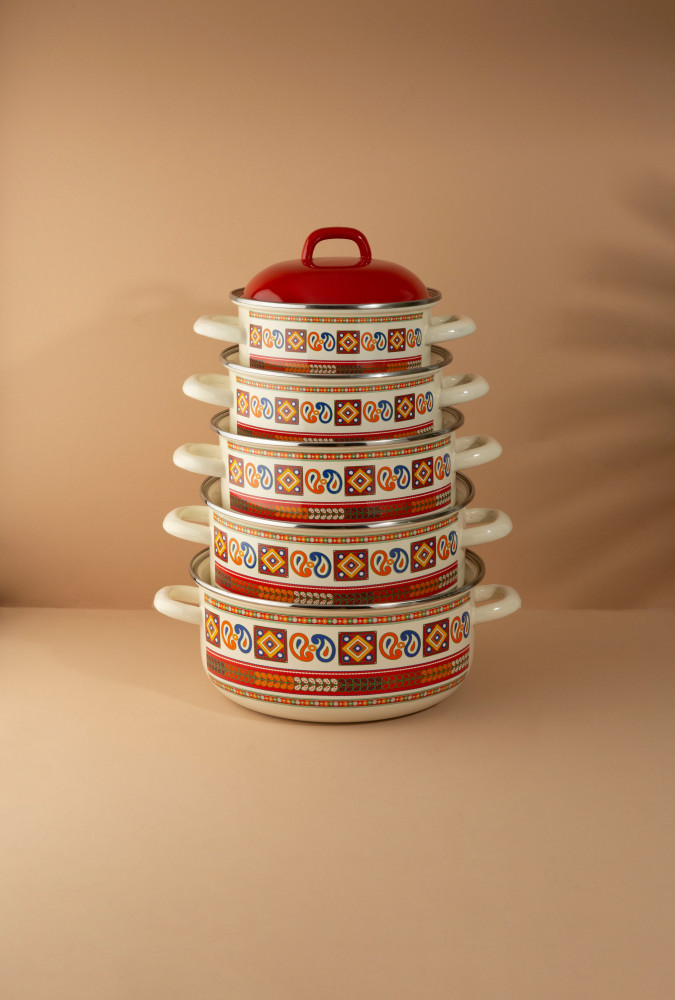 [05138] Set of 10 pcs Khozama Indonesian Ghadar Cook Pot #K57703-10S