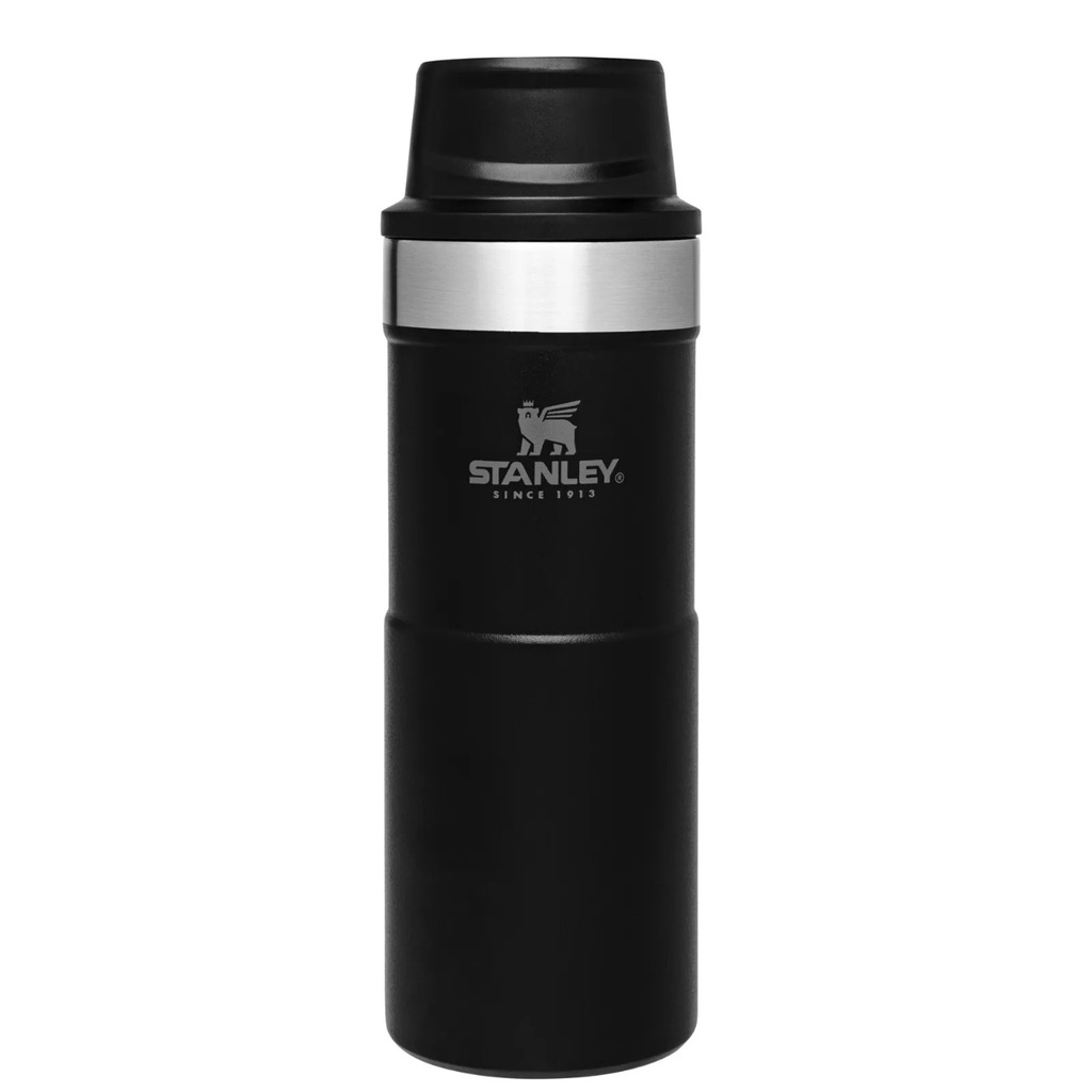 [05278] Stanley CLA 355ml/12oz Trgr-Actn Trav Mug Black 10-09848-007