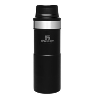 Stanley CLA 355ml/12oz Trgr-Actn Trav Mug Black 10-09848-007