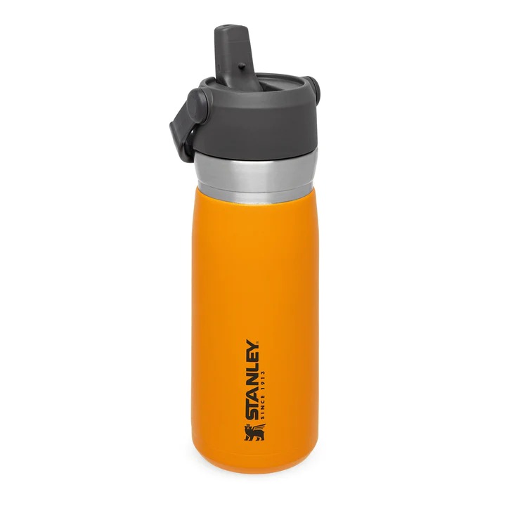 [05326] Stanley GO 650ml/22oz Flip Straw Wtr Btl SAFFRON 