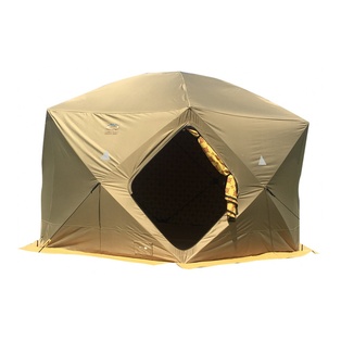 خيمة ديسكفري كاكي/اصفر 4*4*2.4 متر CMT-DSC001