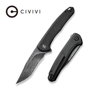 CIVIVI Mini Sandbar Flipper Knife Micarta Handle #C20011DS1