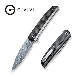 CIVIVI Savant Flipper Knife Stainless Steel Handle With G10 And Carbon Fiber #C20063BDS1