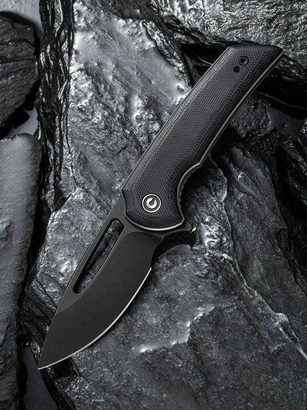 [05755] CIVIVI Odium Flipper Knife G10 Black Handle #C2010E