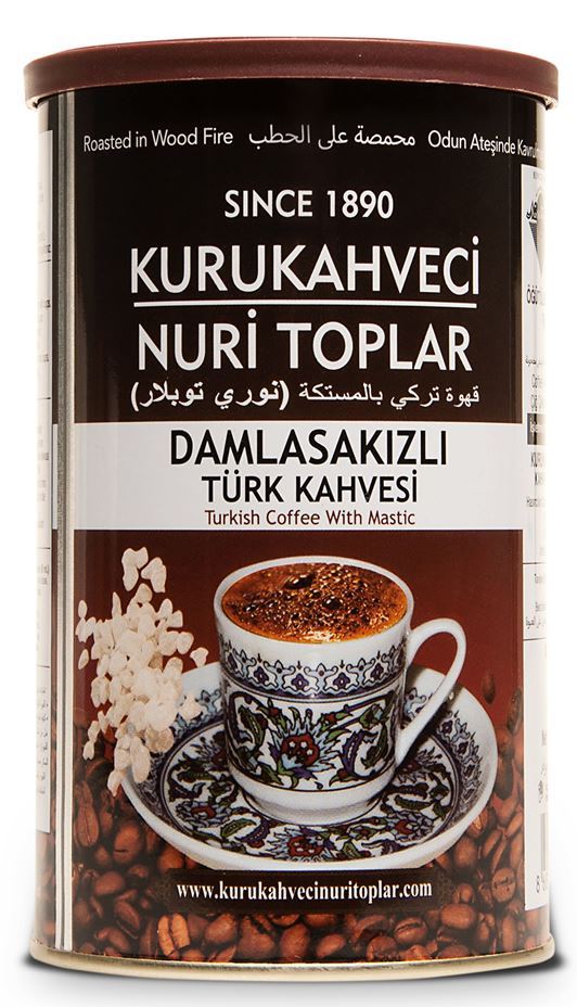 [06130] قهوة تركي خاصة بالمستكة من نوري توبلار 250 جرام