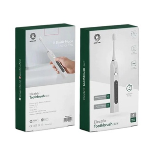Green Lion Electric Toothbrush (Gen-2) - White #GNELETB2GWH
