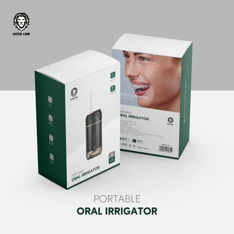 [06171] Green Lion Portable Oral Irrigator - Black #GNPORALIBK