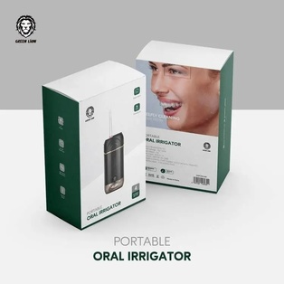Green Lion Portable Oral Irrigator - Black #GNPORALIBK