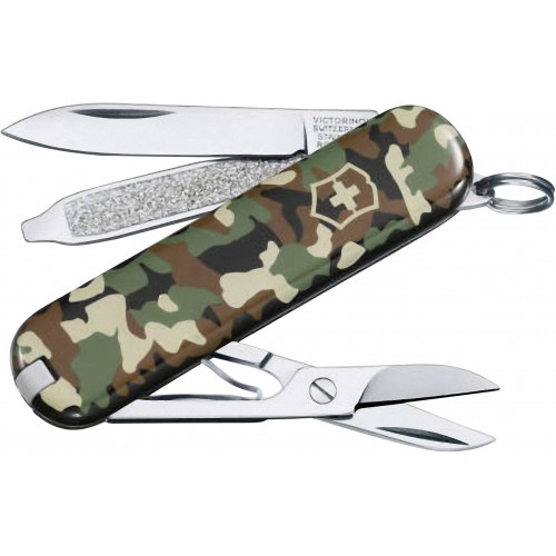 [06192] Victorinox Classic Swiss army knife No. of functions 7 Classic Sd Camouflage 0.6223.94