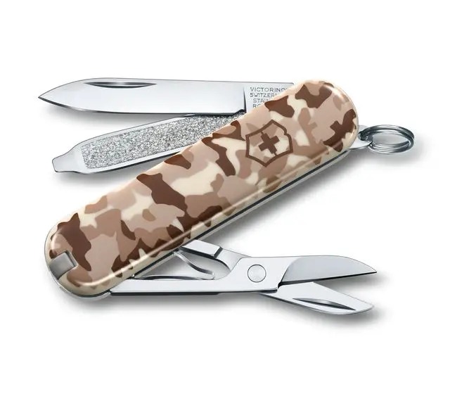 [06193] Victorinox Classic Swiss army knife No. of functions 7 Classic Sd Camouflage .6223.941