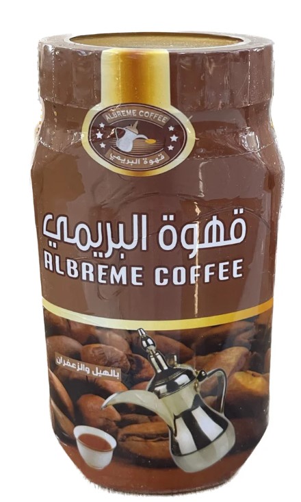 [06196] قهوة البريمي بالهيل والزعفران 225 جرام 