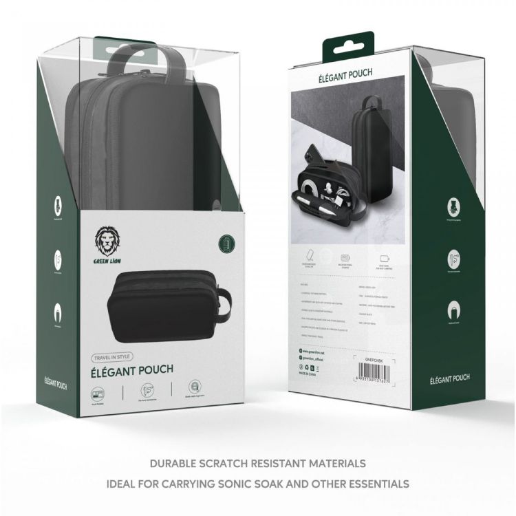 Green Lion Elegant Pouch Bag