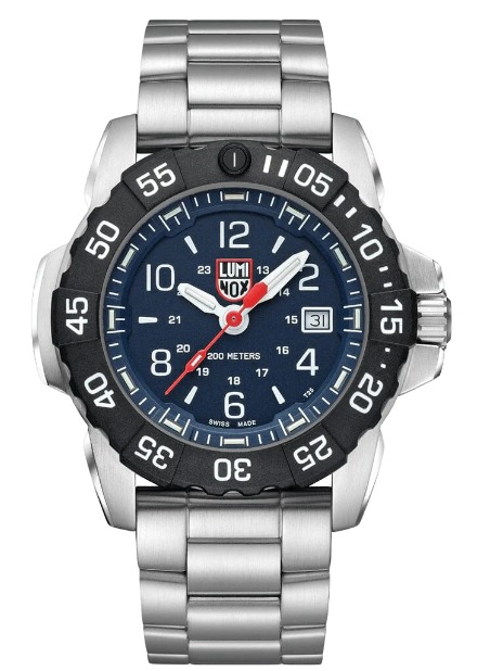 [06347] LUMINOX NAVY SEAL STEEL 3250 TIME DATE SERIES #XS.3254.CB