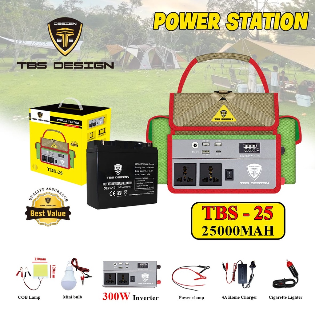 [06698] Toby's Rechargeable Battery 25A #TBS-25A