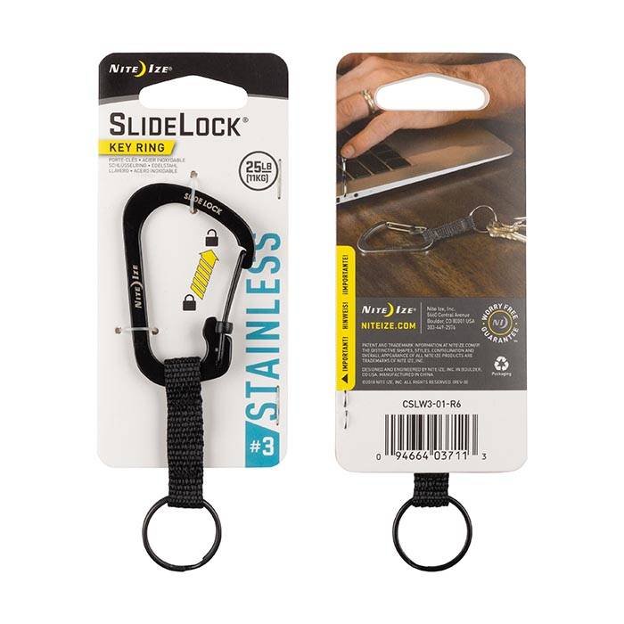[07471] Nite Ize KeyRack Locker® Steel - S-Biner #CSLW3-01-R6