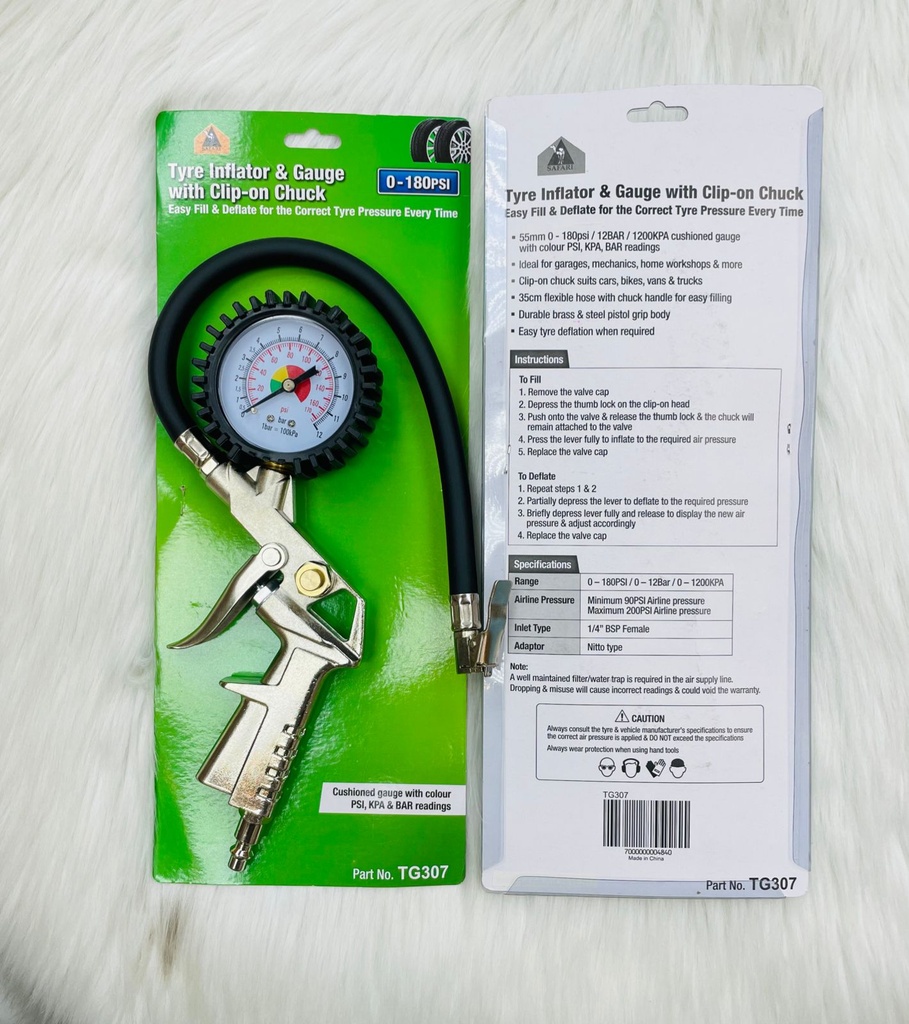 [07814] SAFARI TIRE GAUGE #SW-TG307