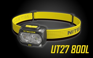 Nitecore UT27 800 lumen Rechargeable Running Headlamp