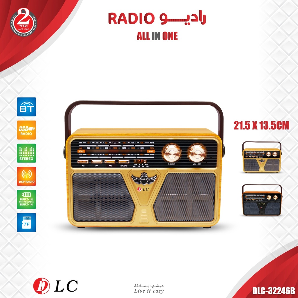 [08279] RADIO ALL IN 1 FROM DLC #32246B