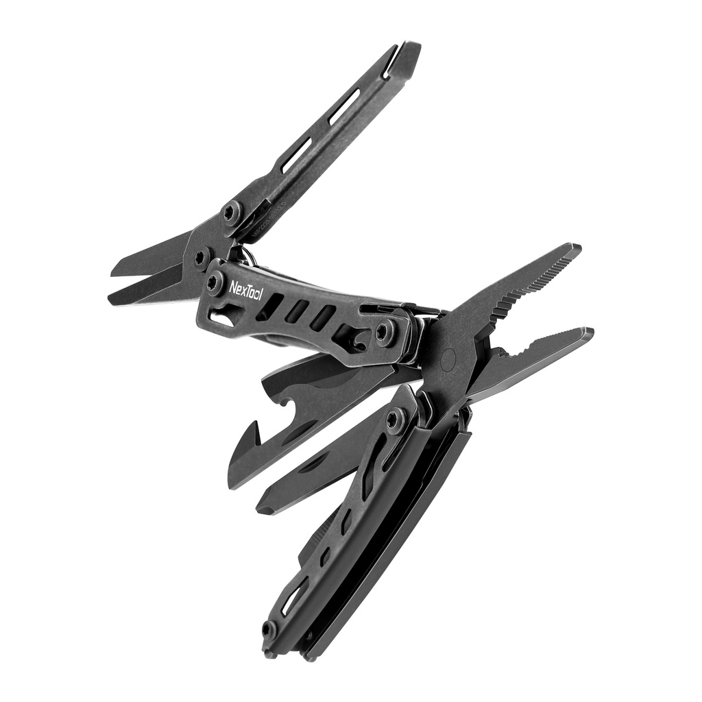 [08503] MINI FLAGSHIP MULTITOOLS BLACK COLOR FROM NEXTOOL #NE20122